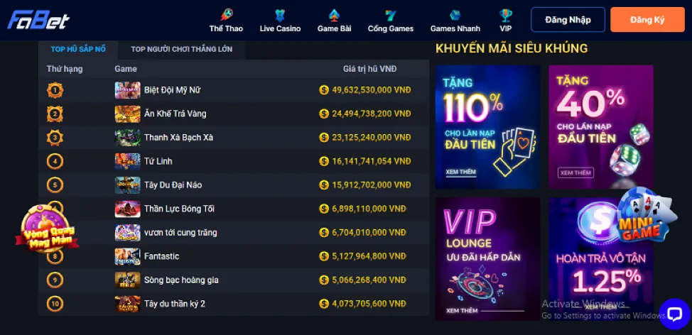Khuyến mãi nạp lại hàng tuần ta88pro win